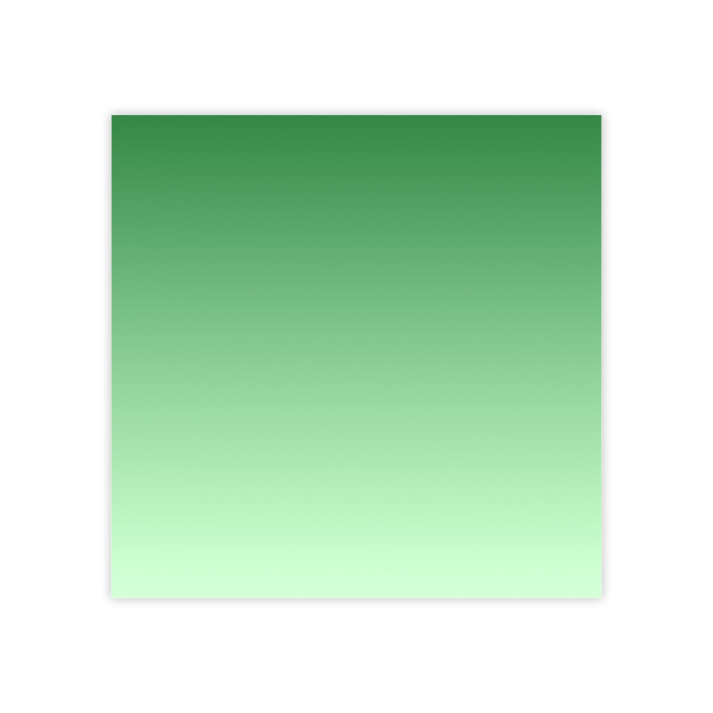 Note Pads - Love Green Ombre Hue Design