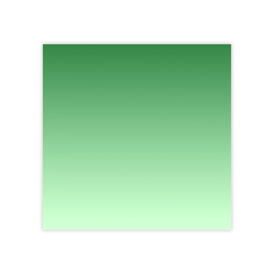 Note Pads - Love Green Ombre Hue Design