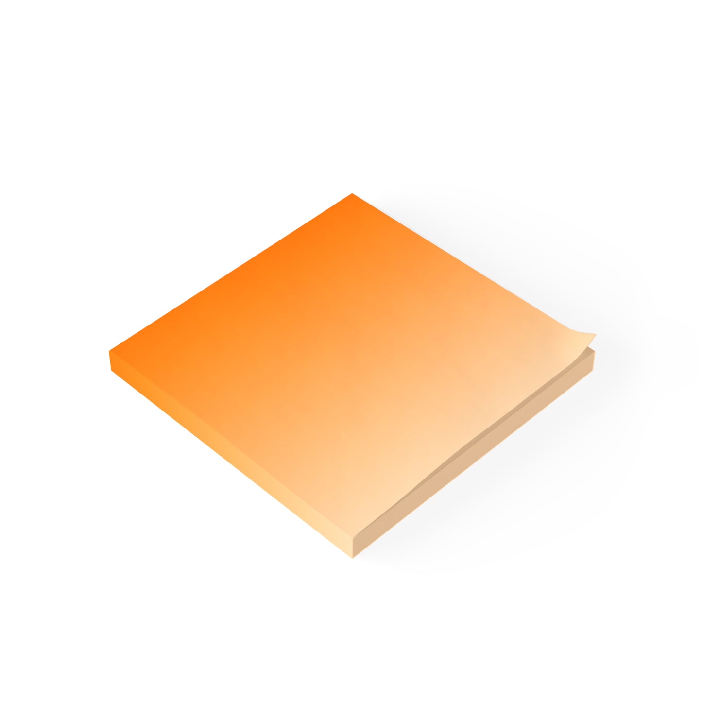 Note Pads - Sunrise and Take Notes Like a Boss Orange Design