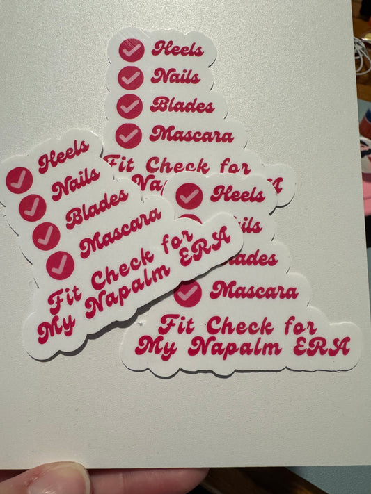 K Pop Demon Hunters Fit Check Sticker