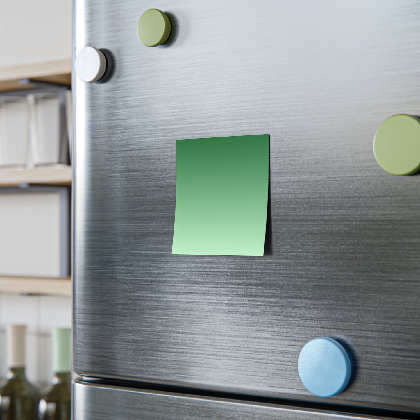 Note Pads - Love Green Ombre Hue Design