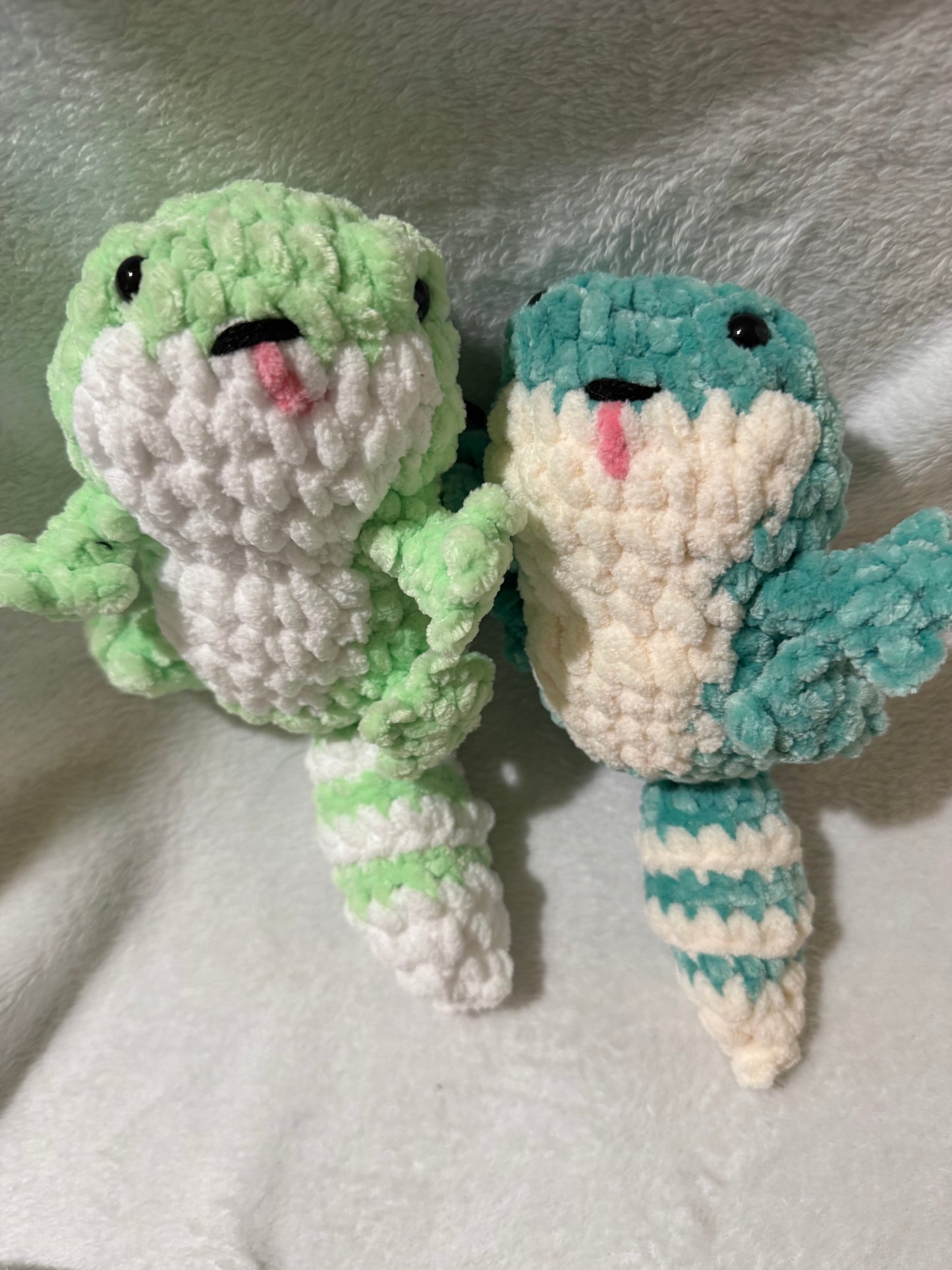 Crochet Silly Geckos
