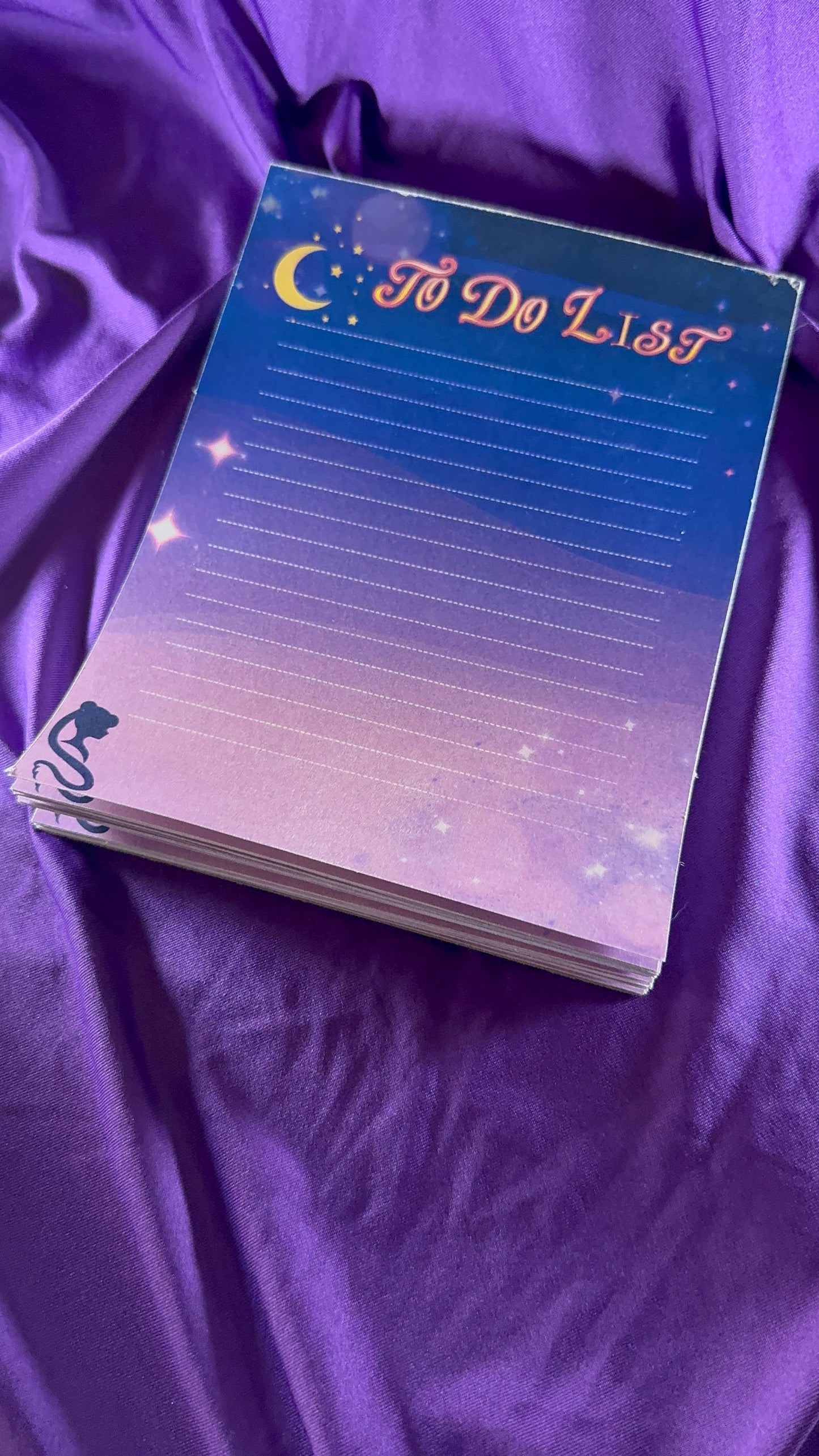 Bloco de notas Sailor Moon