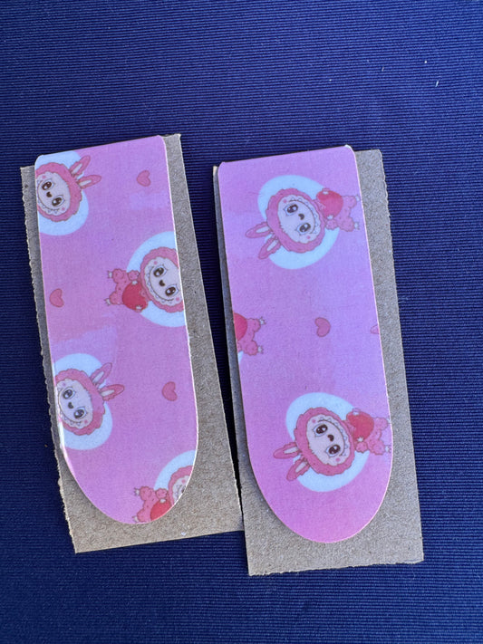 Magnetic Bookmarks- Labubu pattern