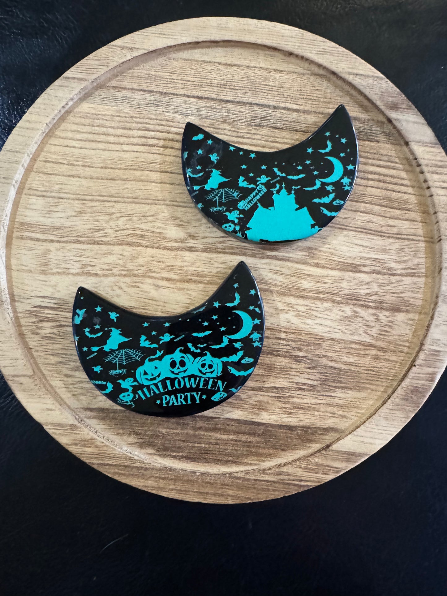 Halloween Obsidian GreenCarvings