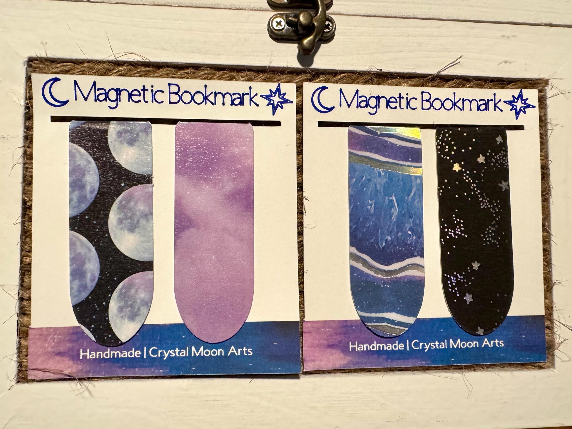 Skygazer Magnetic Bookmark pair