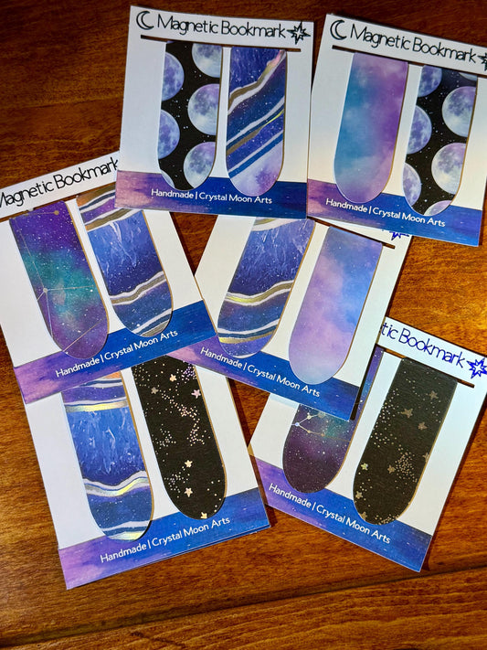Skygazer Magnetic Bookmark pair
