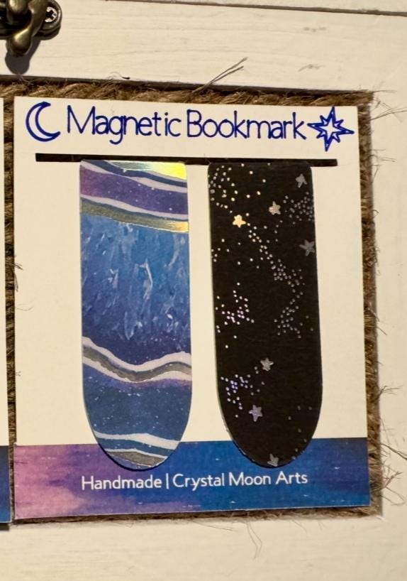 Skygazer Magnetic Bookmark pair