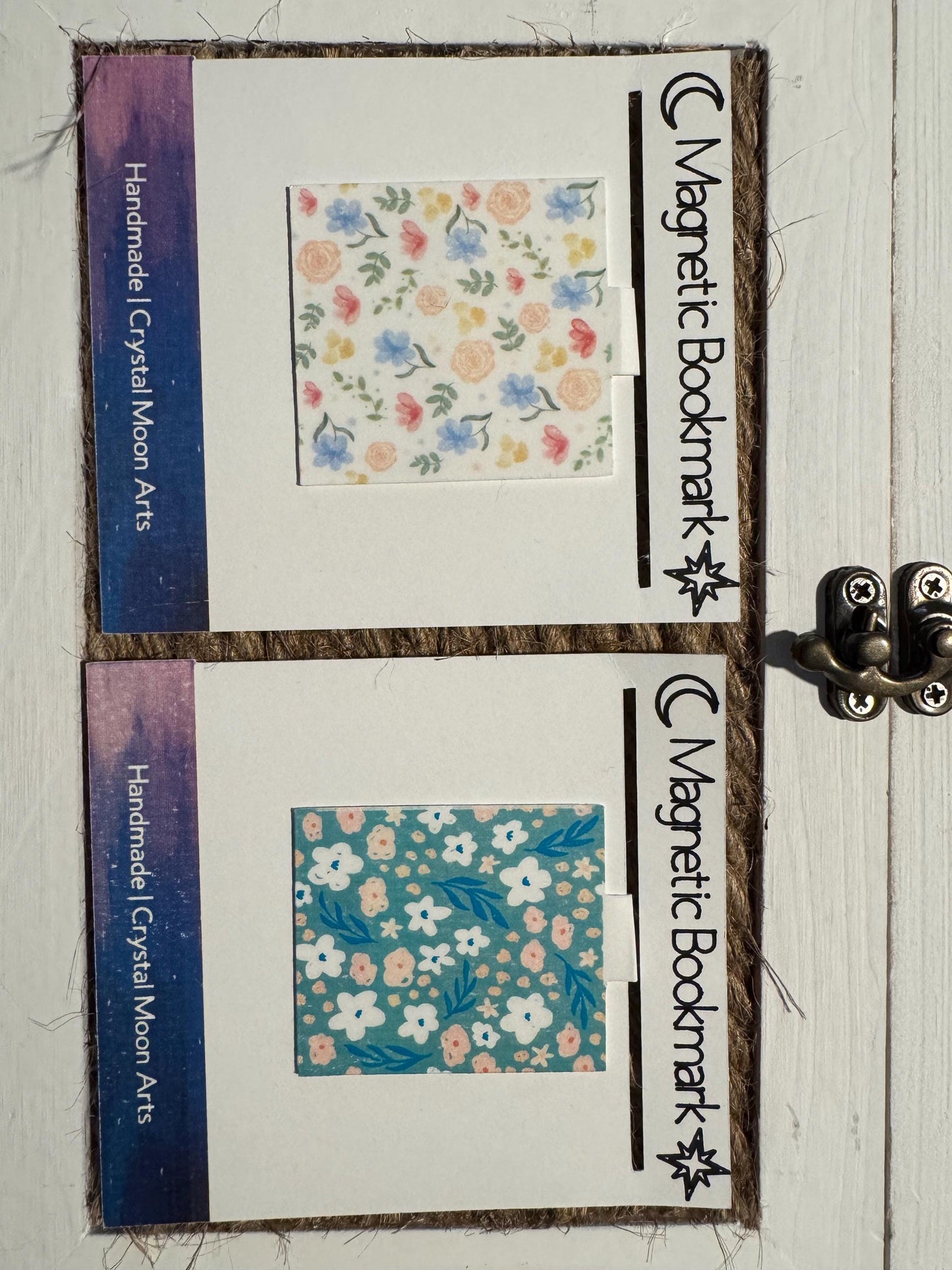 Floral Magnetic Bookmark