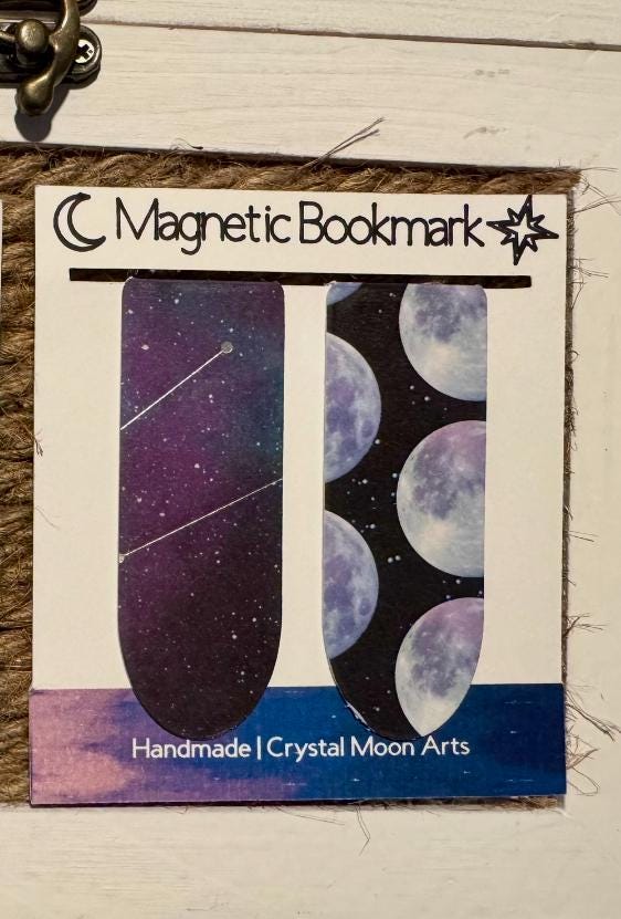 Skygazer Magnetic Bookmark pair