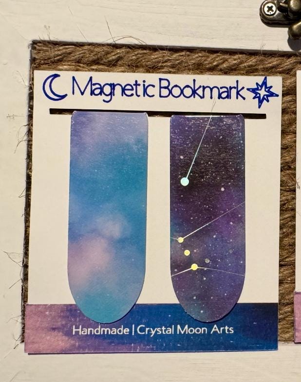Skygazer Magnetic Bookmark pair