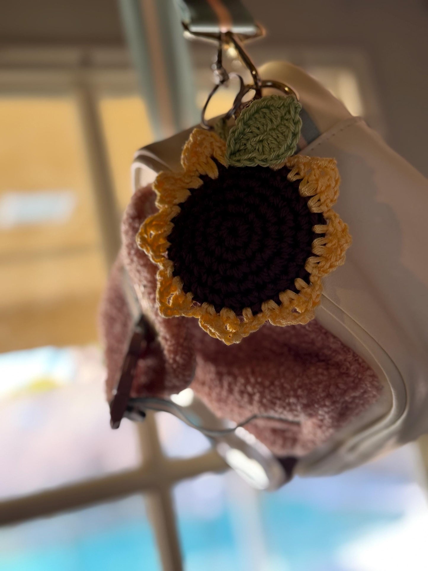 Sunflower Keychain