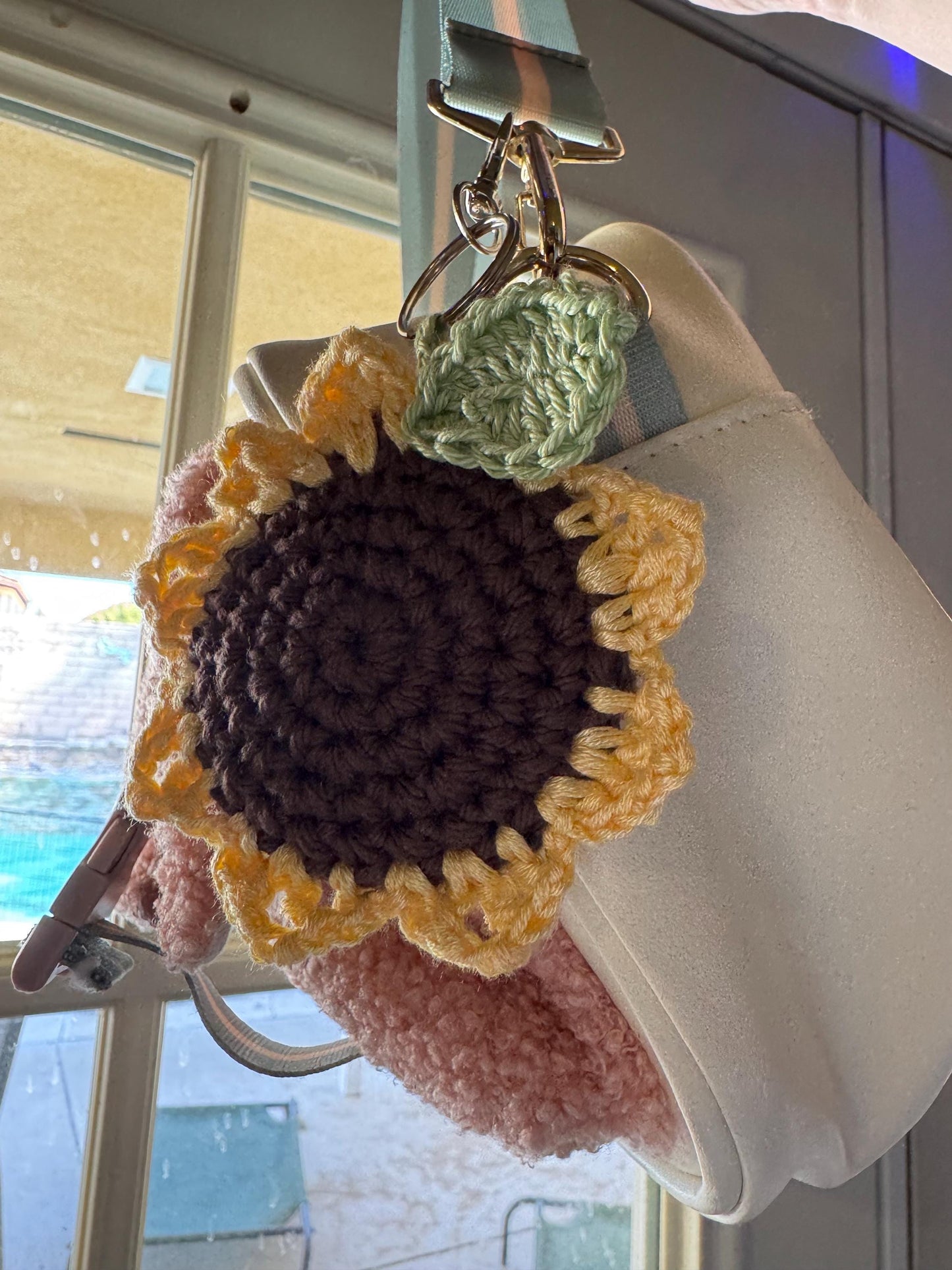 Sunflower Keychain