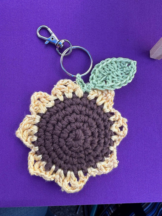 Sunflower Keychain
