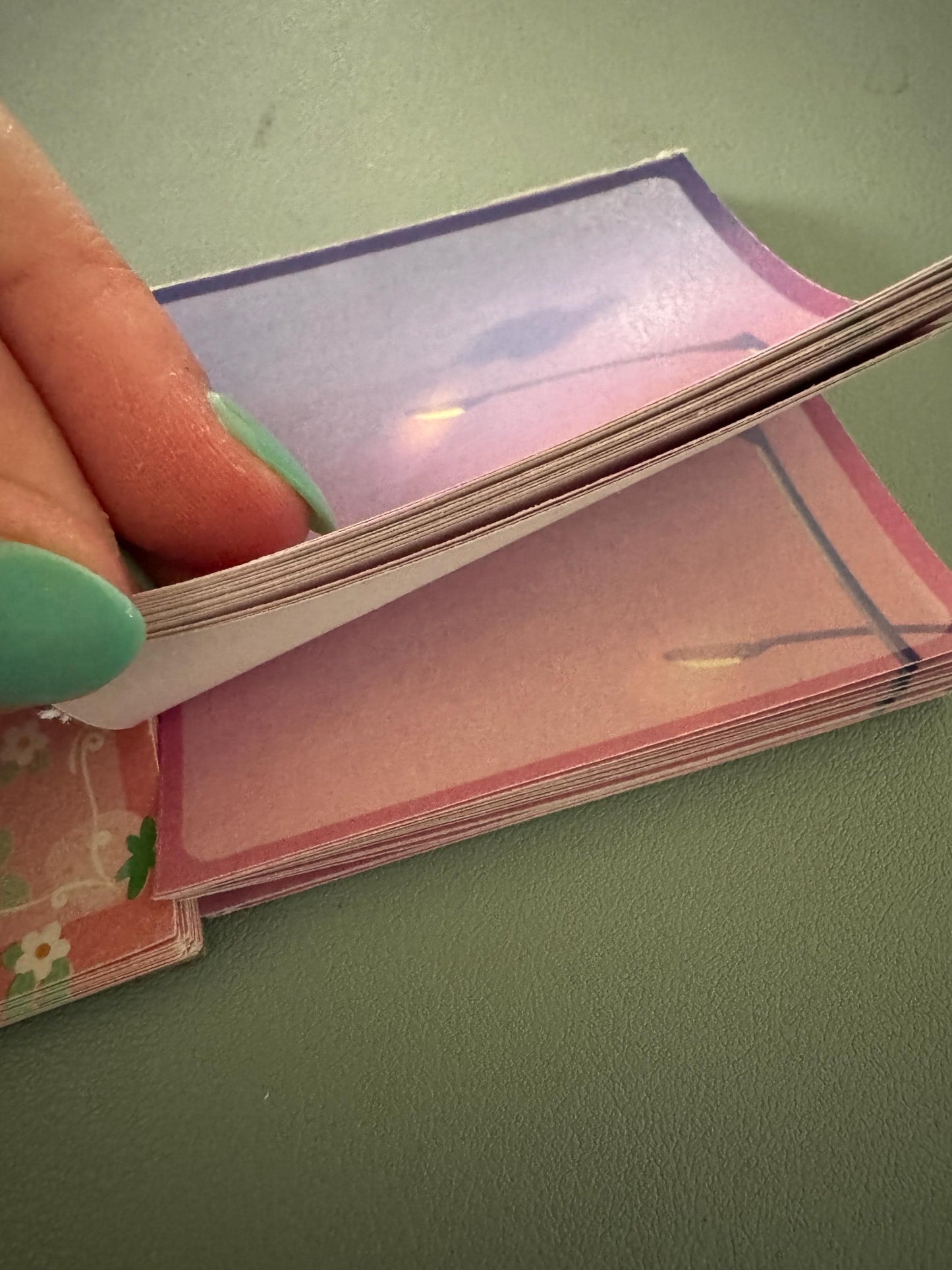 Notepad 3” strawberry or Sunset