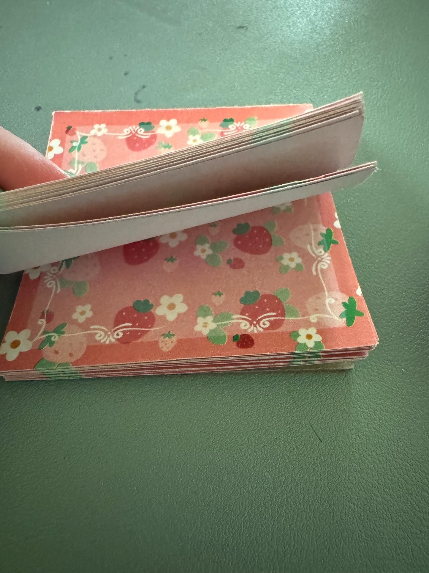 Notepad 3” strawberry or Sunset