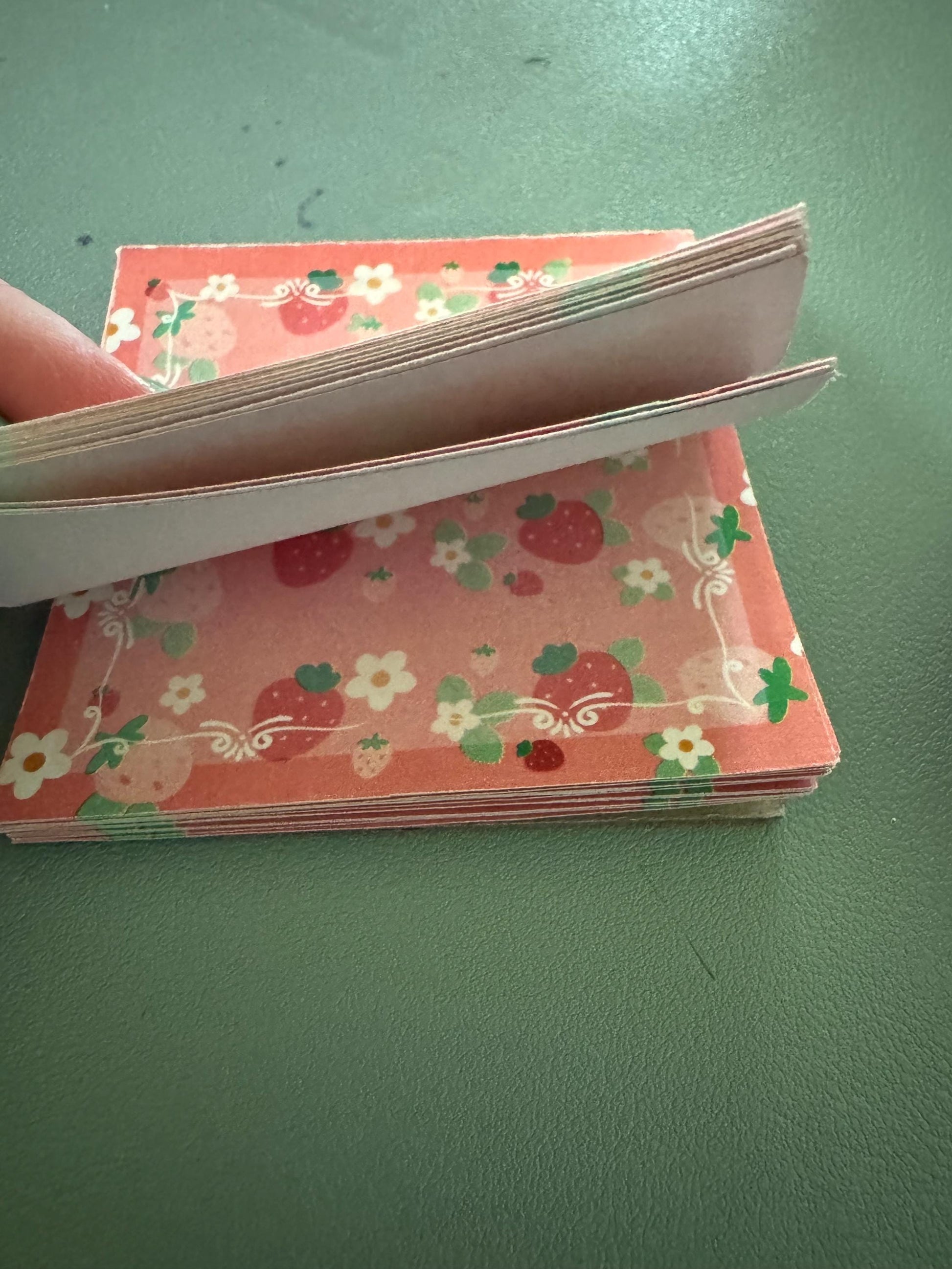 Notepad 3” strawberry or Sunset