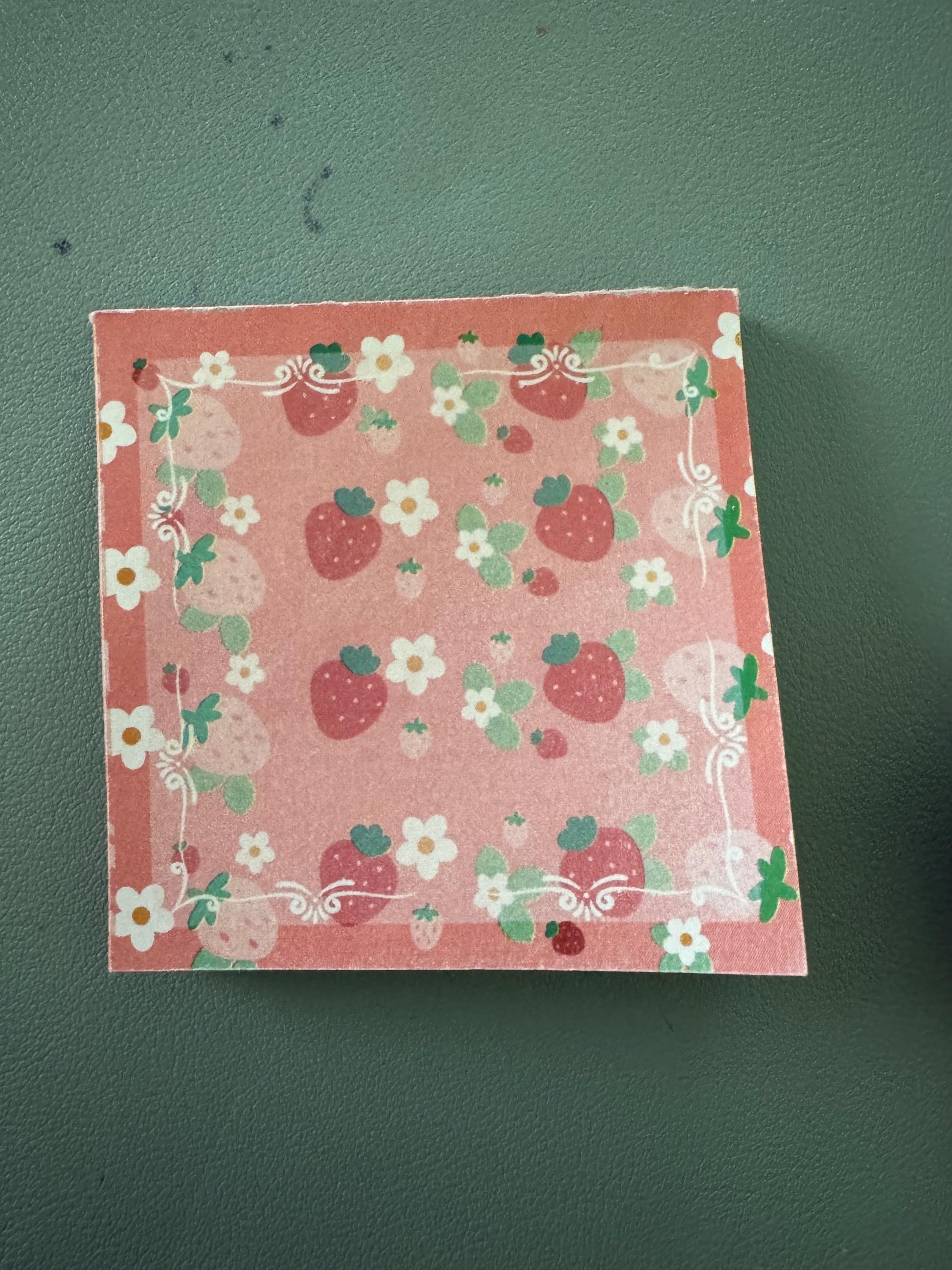 Notepad 3” strawberry or Sunset