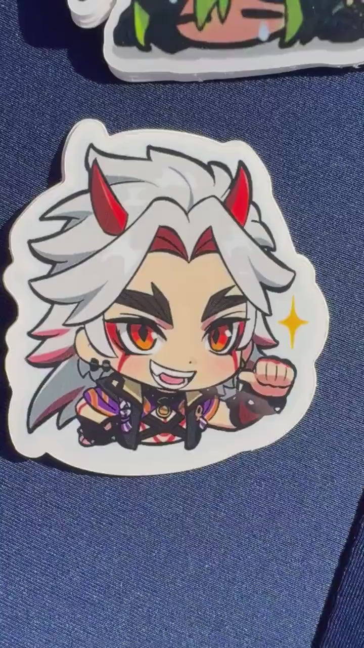 Genshin Impact  Stickers - 4”